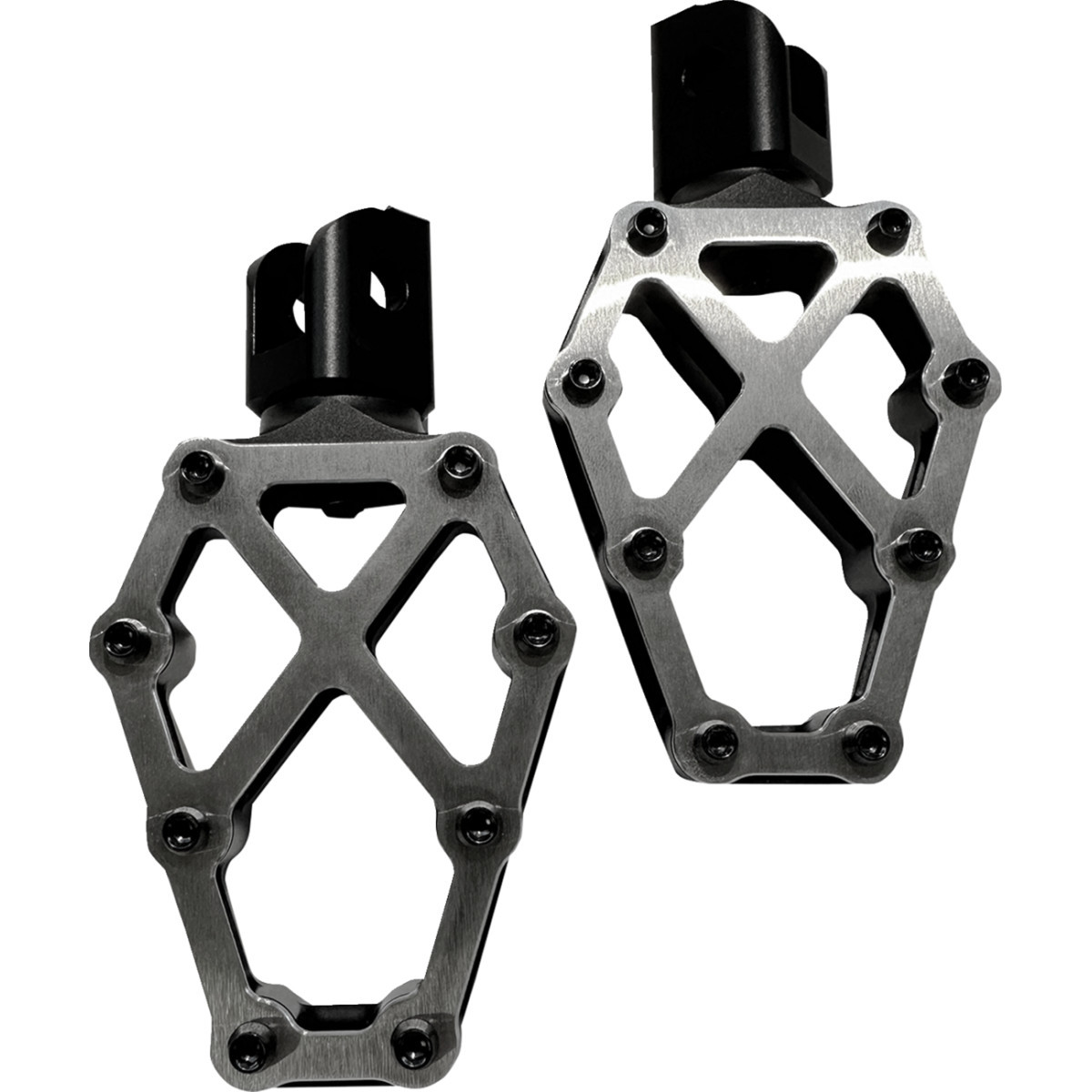 Kodlin USA #K73255 - NXL Foot Pegs - Black w/ Stainless Steel