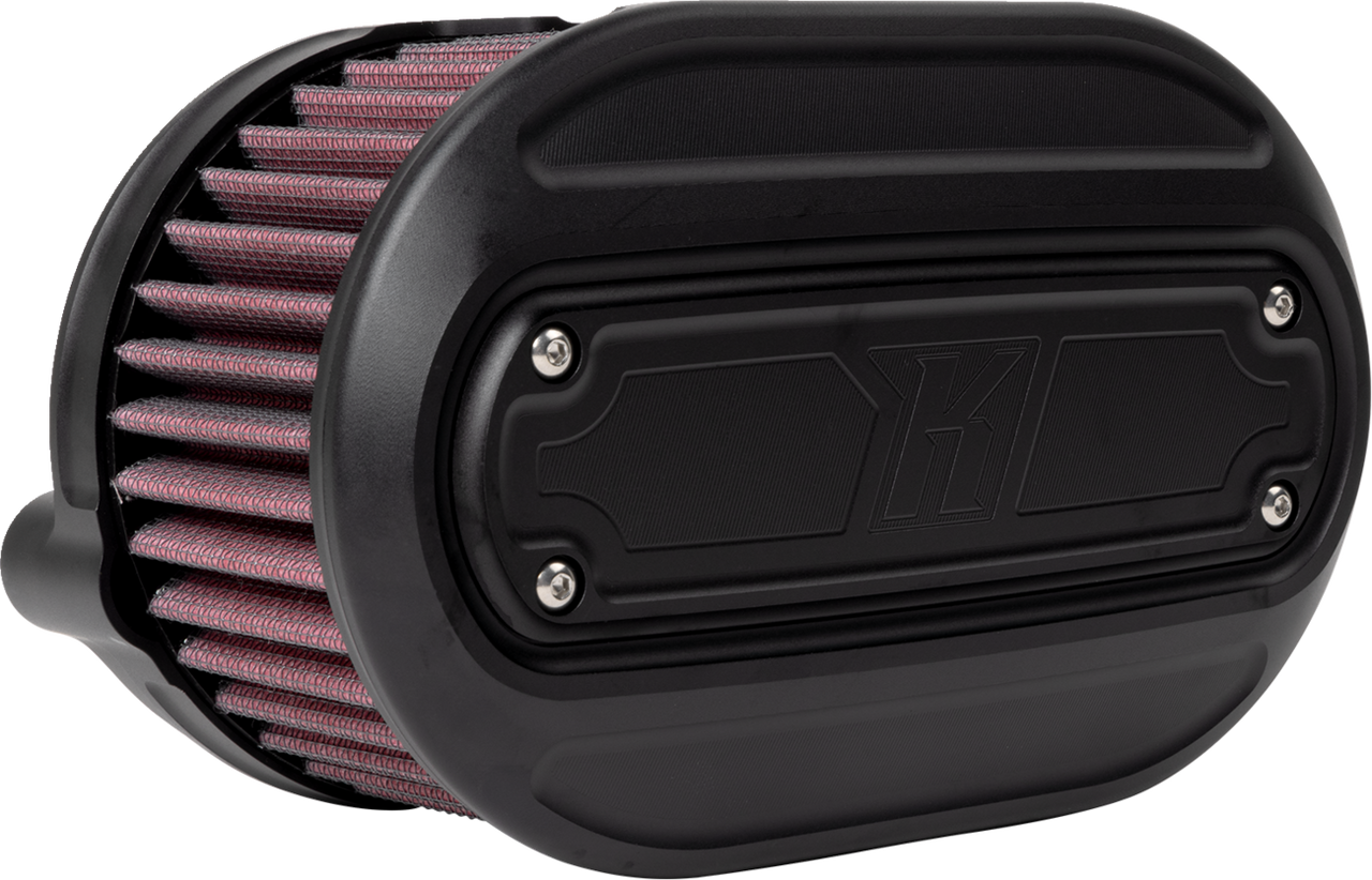 Kodlin USA #K29244  - Oval Air Cleaner Kit - Black - M8