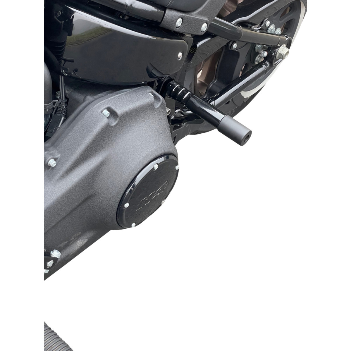 Kodlin USA #K59513 - Frame Guards - Rear - Black - Softail
