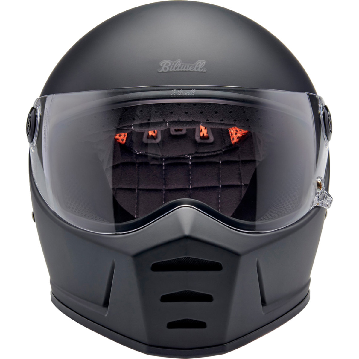 Biltwell #1004-201-504 - Lane Splitter Helmet - Flat Black - Large