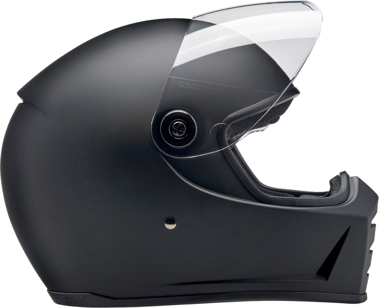 Biltwell #1004-201-506  - Lane Splitter Helmet - Flat Black - 2XL