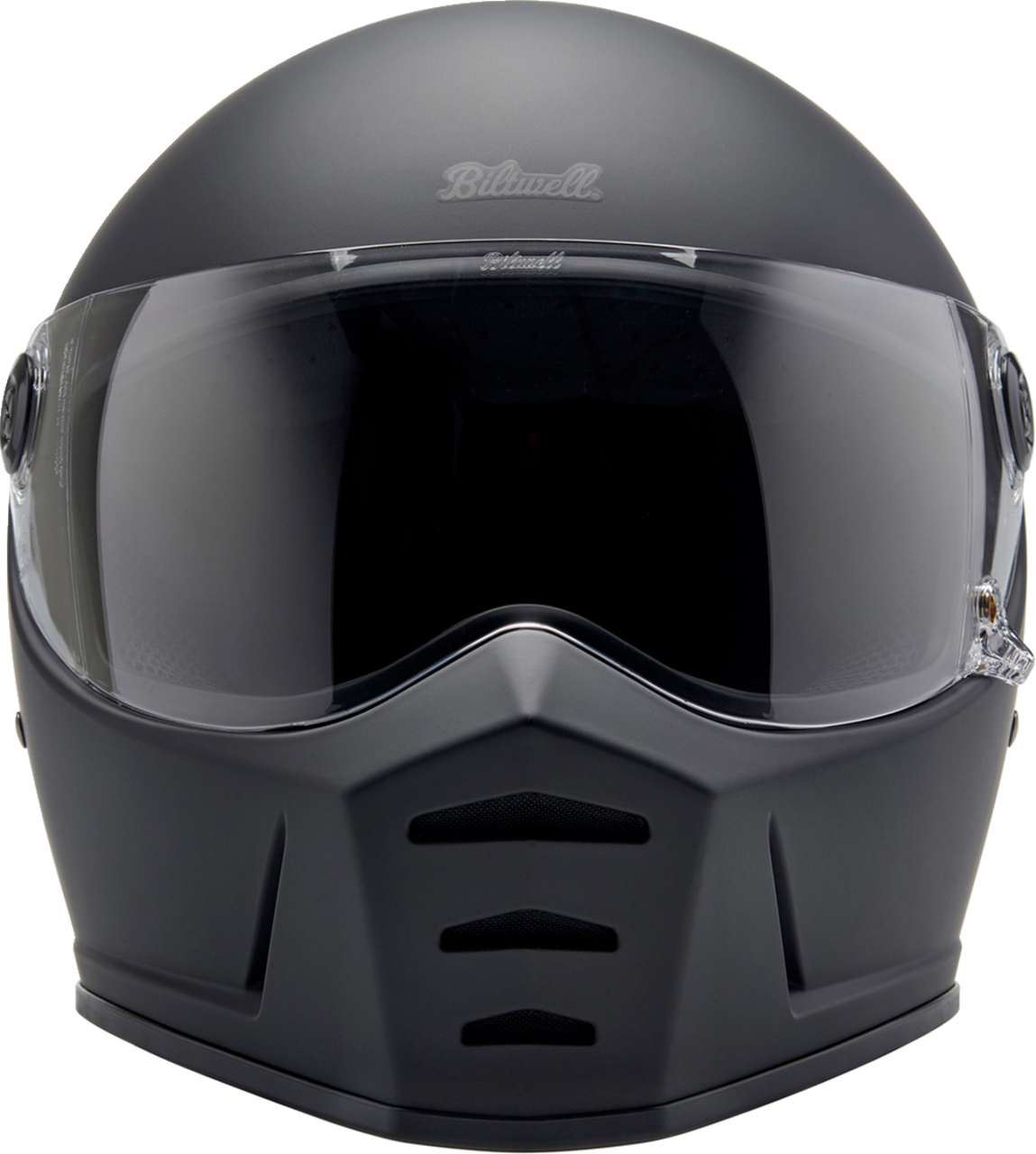 Biltwell #1004-201-506  - Lane Splitter Helmet - Flat Black - 2XL