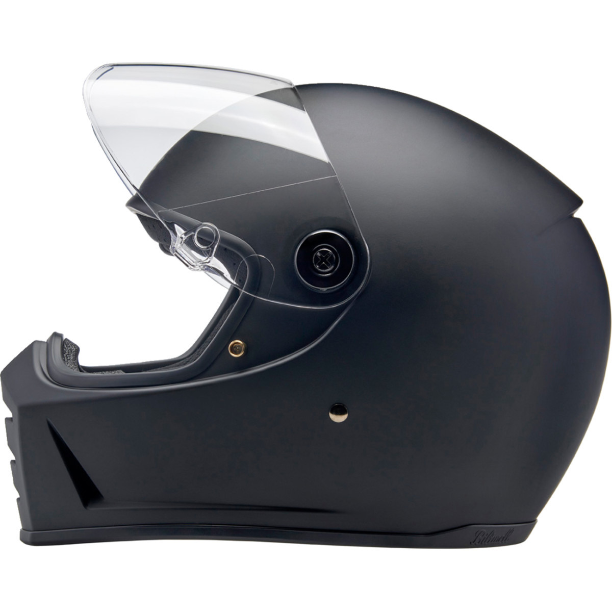 Biltwell #1004-201-506 - Lane Splitter Helmet - Flat Black - 2XL