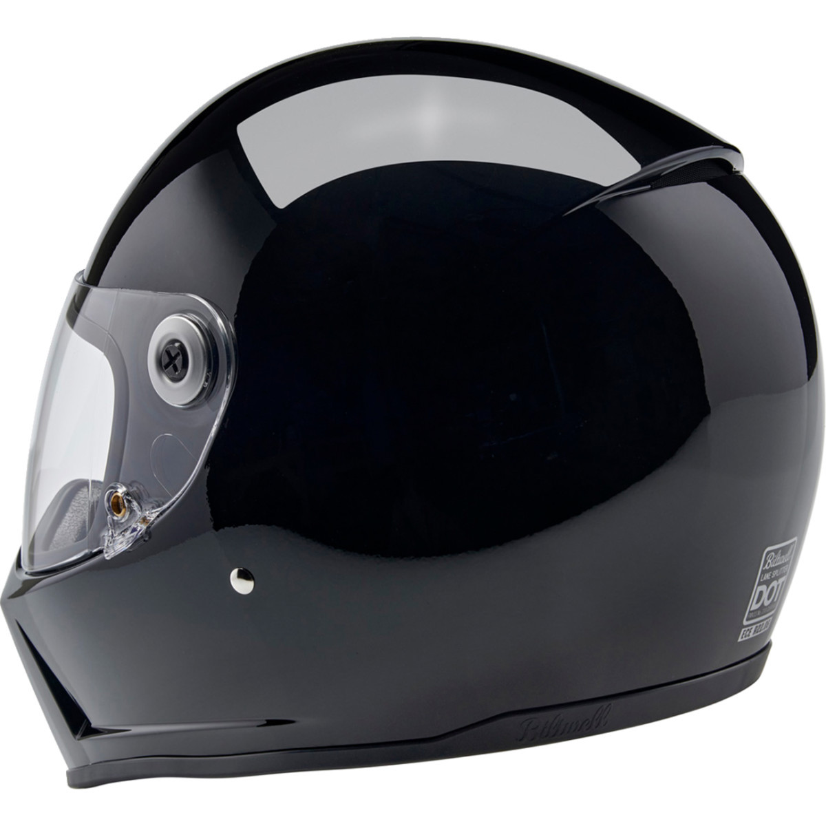 Biltwell #1004-101-503 - Lane Splitter Helmet - Gloss Black - Medium