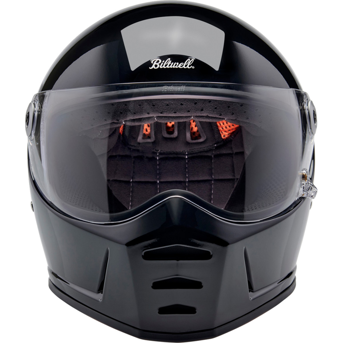 Biltwell #1004-101-504 - Lane Splitter Helmet - Gloss Black - Large