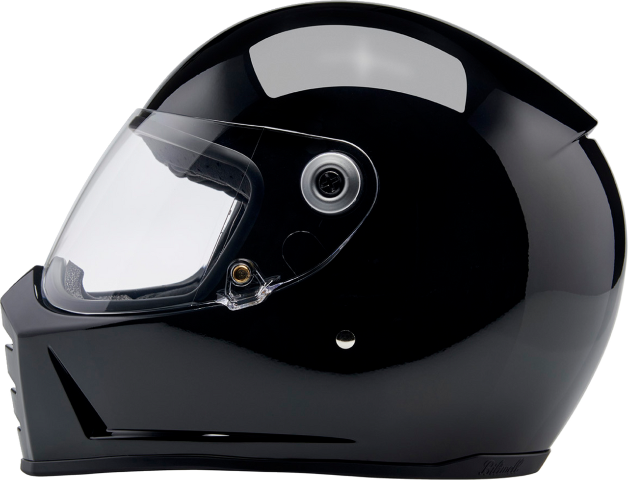 Biltwell #1004-101-506  - Lane Splitter Helmet - Gloss Black - 2XL