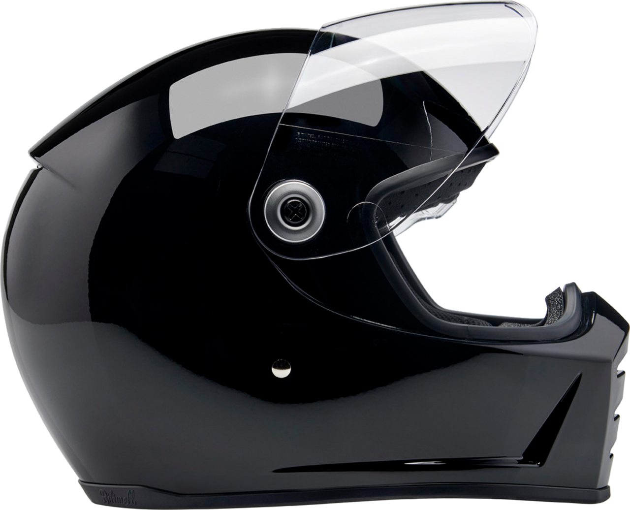 Biltwell #1004-101-506  - Lane Splitter Helmet - Gloss Black - 2XL