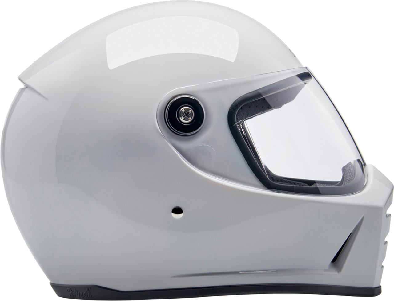 Biltwell #1004-104-503  - Lane Splitter Helmet - Gloss White - Medium