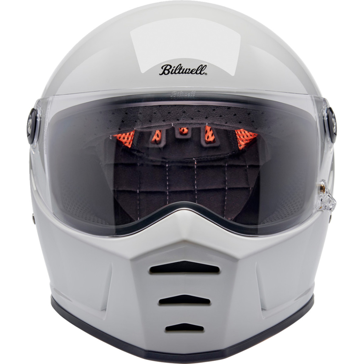 Biltwell #1004-104-503 - Lane Splitter Helmet - Gloss White - Medium
