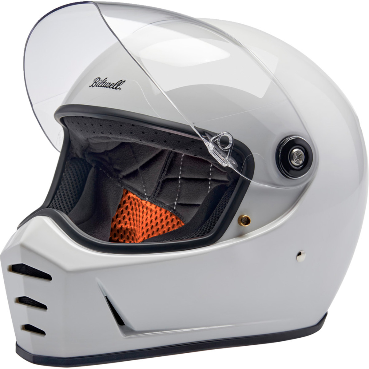 Biltwell #1004-104-503 - Lane Splitter Helmet - Gloss White - Medium