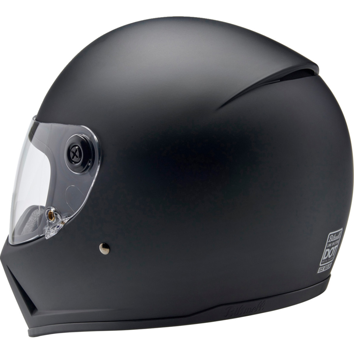 Biltwell #1004-201-503 - Lane Splitter Helmet - Flat Black - Medium