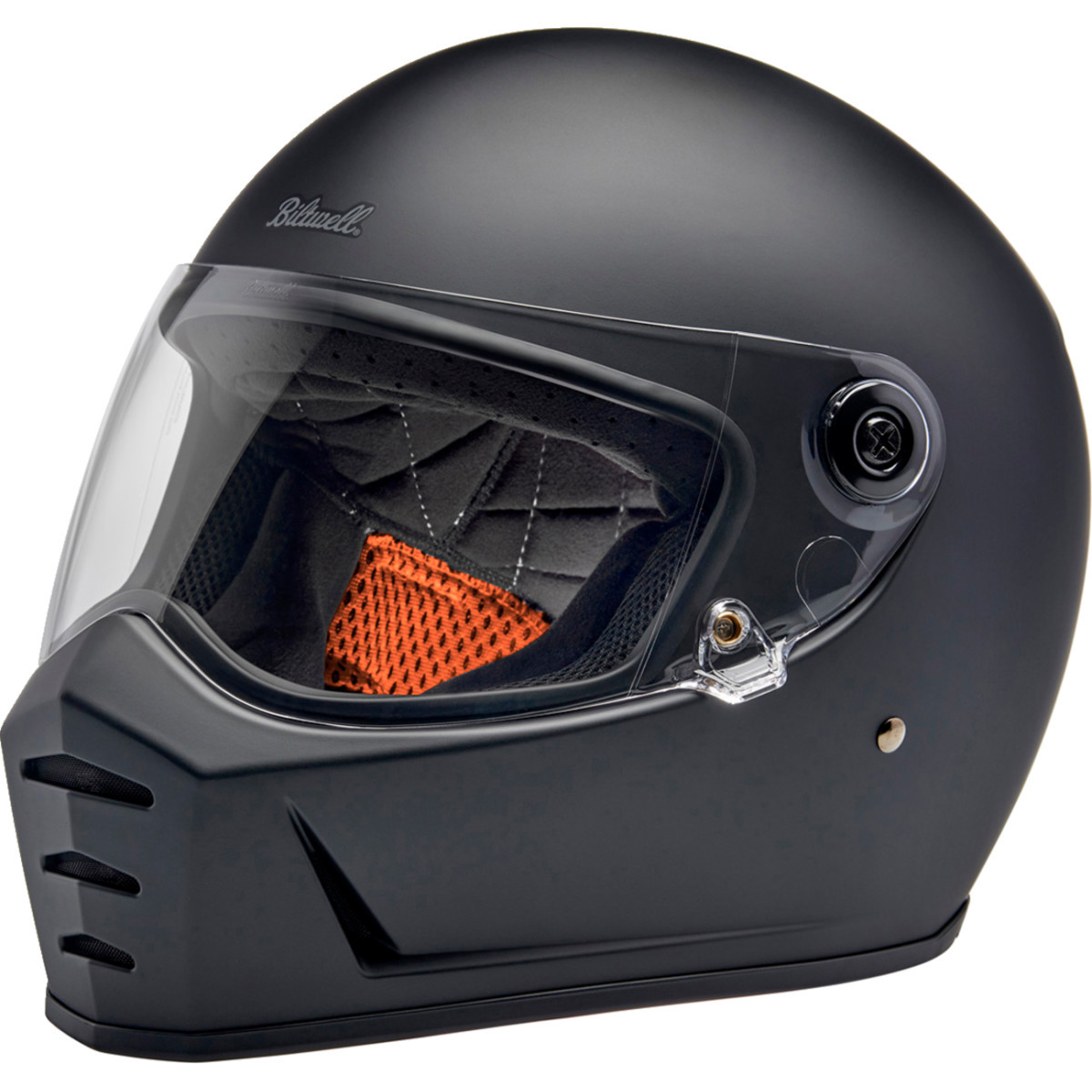 Biltwell #1004-201-503 - Lane Splitter Helmet - Flat Black - Medium