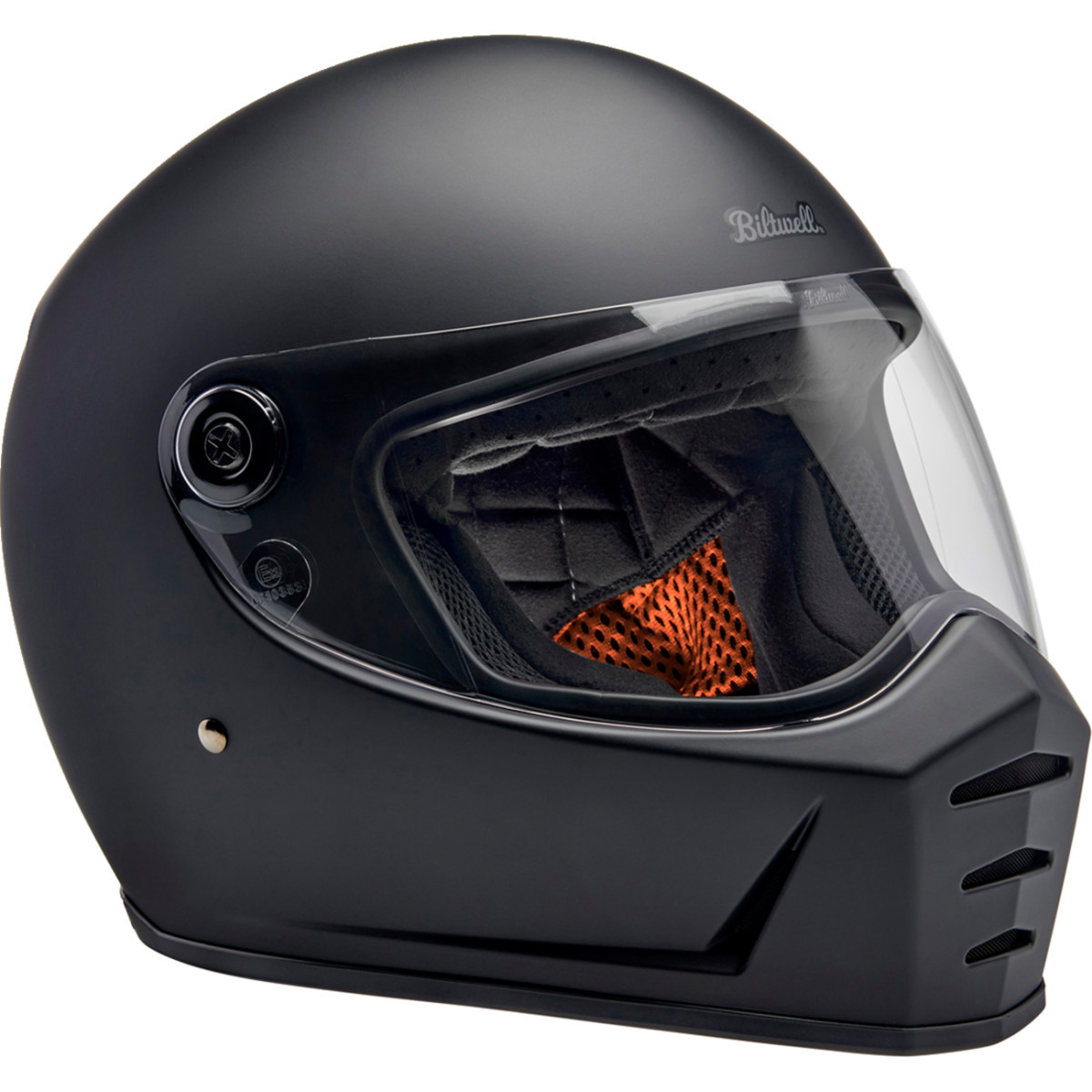 Biltwell #1004-201-503 - Lane Splitter Helmet - Flat Black - Medium