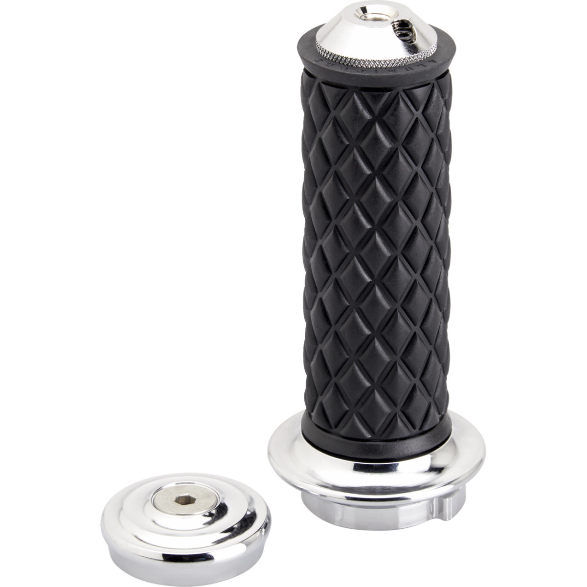 Biltwell #6608-105-01 - Alumicore Grips - TBW - Chrome