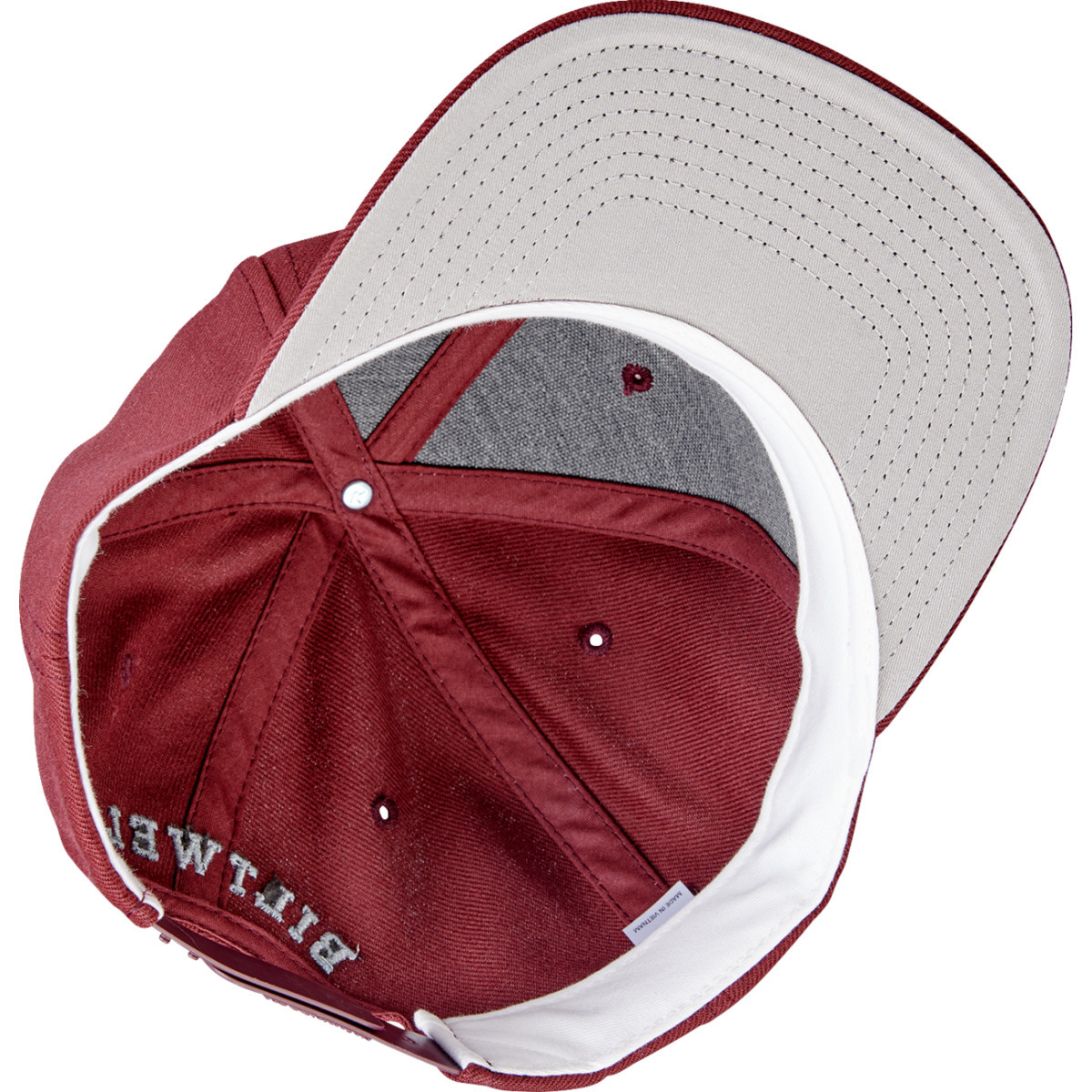 Biltwell #8002-4040-00 - Script B Hat - Maroon