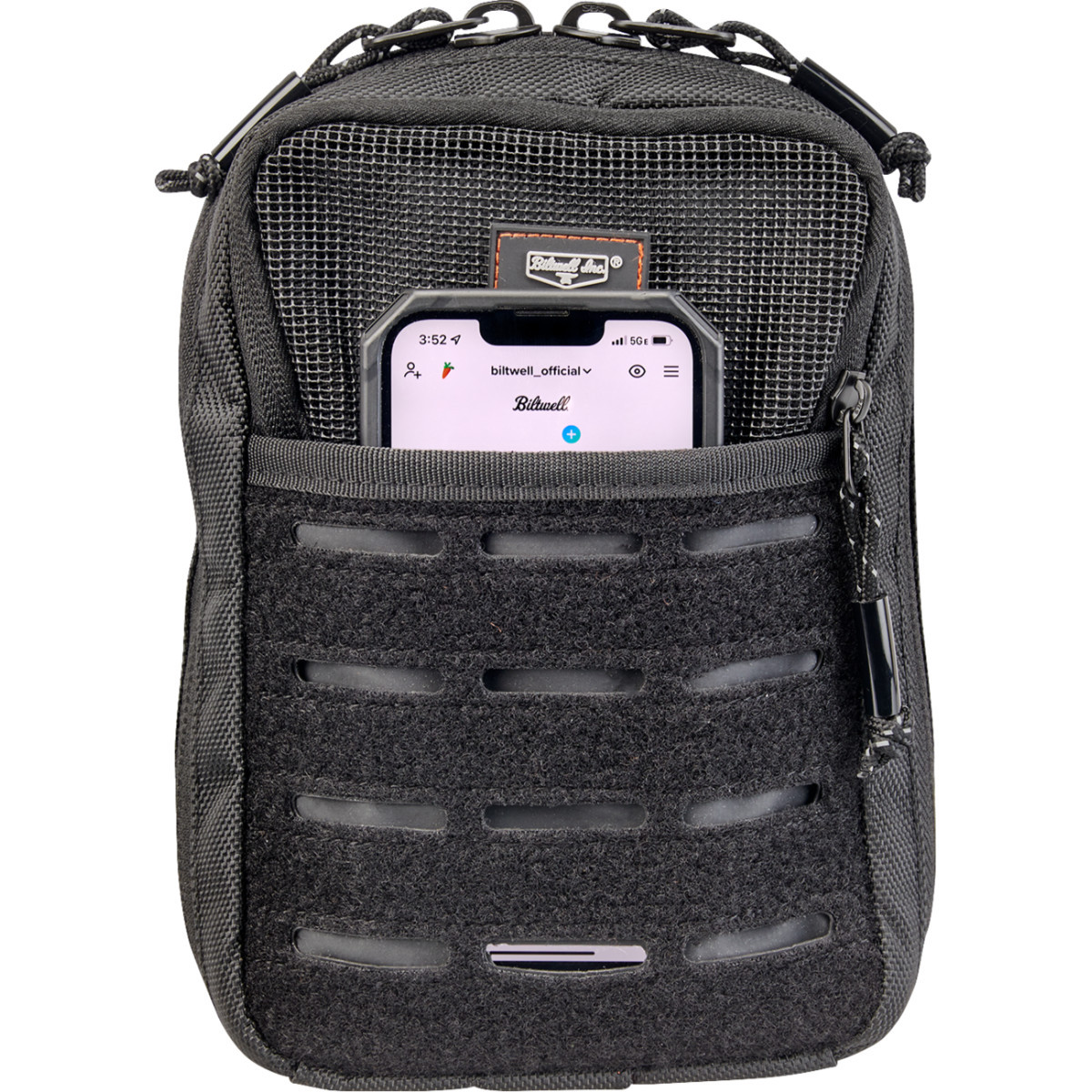 Biltwell #3015-01 - EXFIL-3 Bag 2.0 - Black