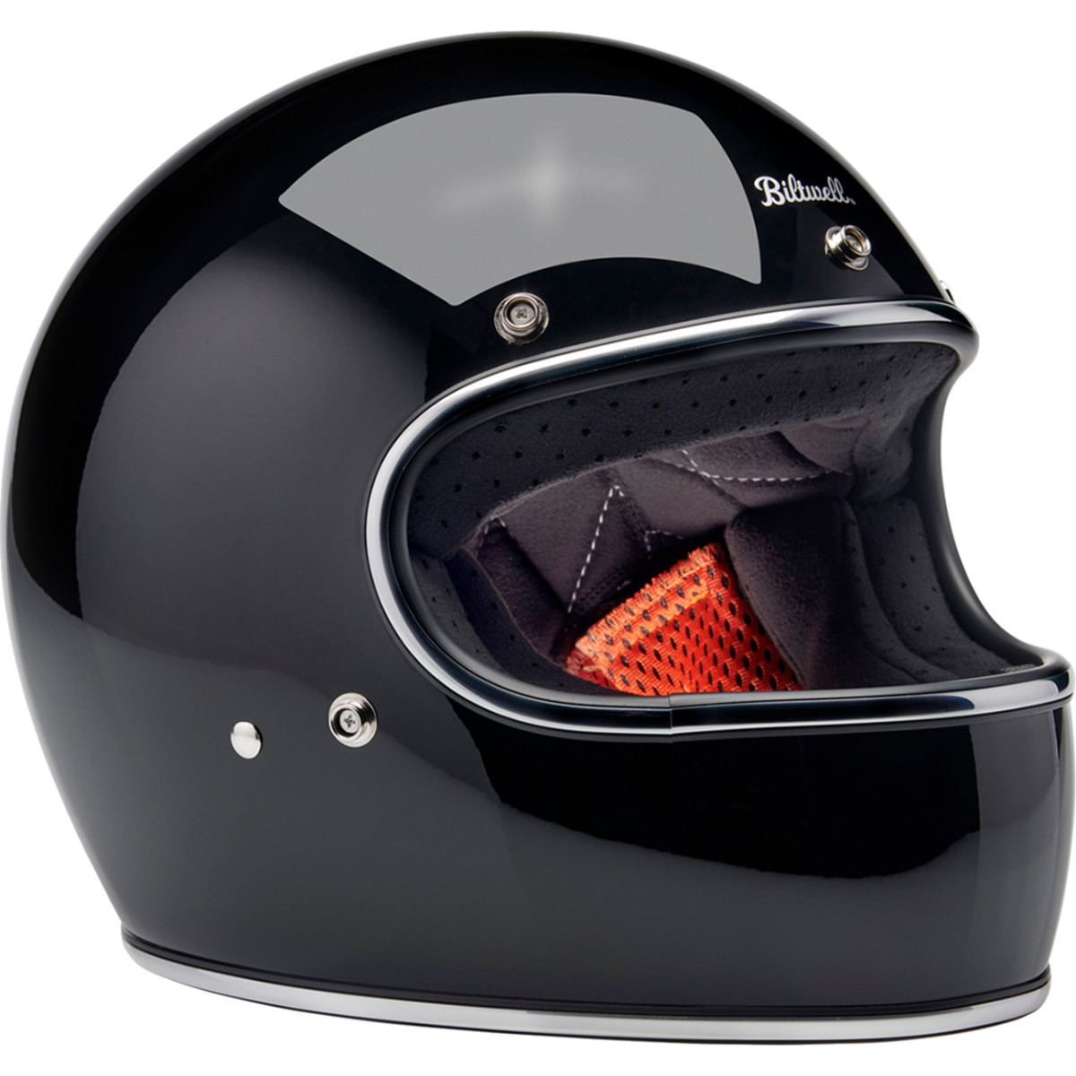 Biltwell #1002-101-506 - Gringo Helmet - Gloss Black - 2XL