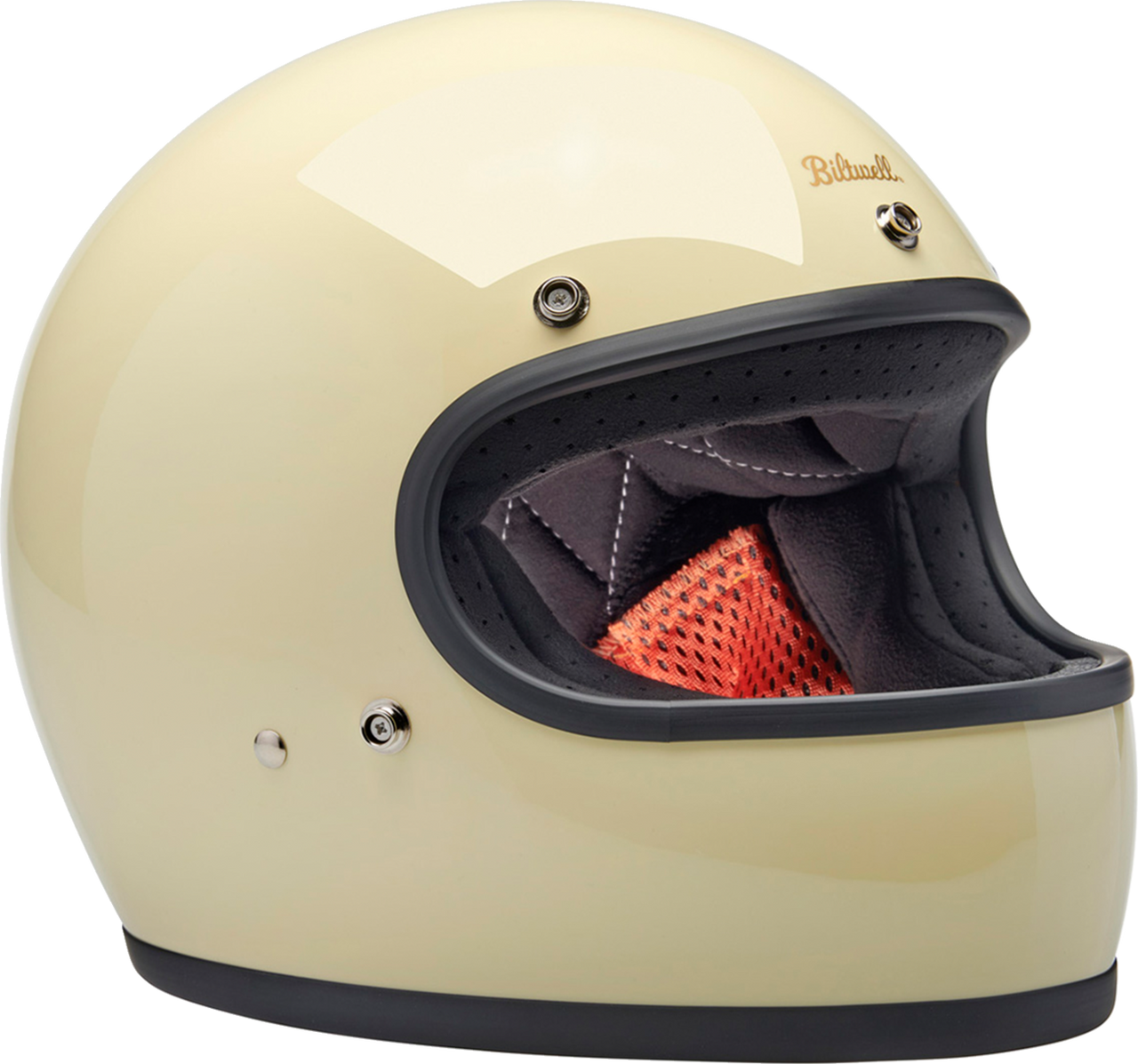 Biltwell #1002-102-502  - Gringo Helmet - Gloss White - Small