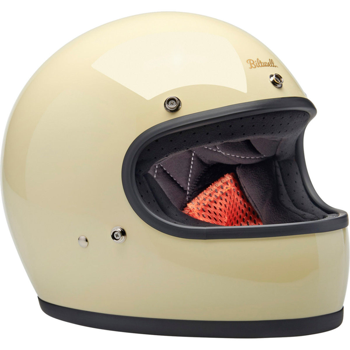 Biltwell #1002-102-502 - Gringo Helmet - Gloss White - Small