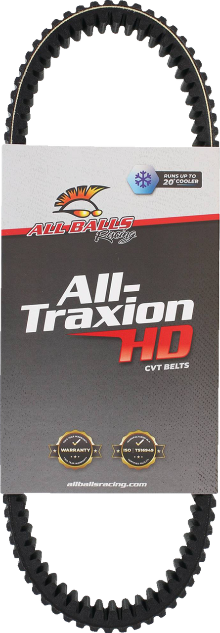 All Balls #25-9006 - All-Traxion HD CVT Belt - Polaris