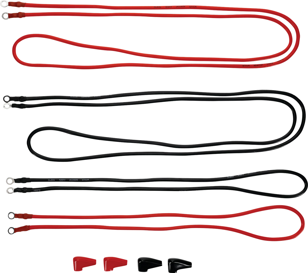 All Balls #431-01049 - Electric Cable Kit for Winch - 3500/4500 lb