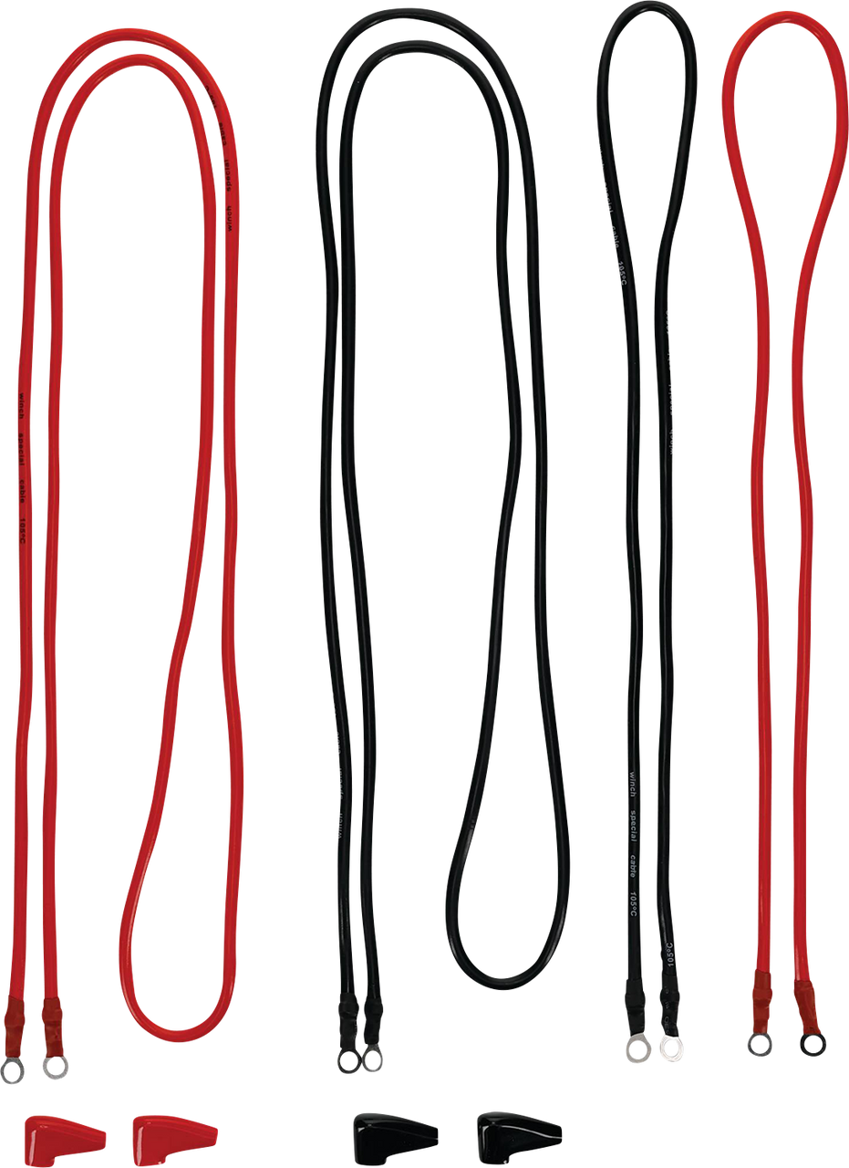 All Balls #431-01049 - Electric Cable Kit for Winch - 3500/4500 lb
