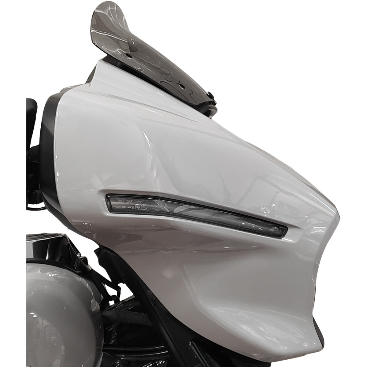 Wind Vest #58-9010 - Windshield - 9-1/2" - Light Smoke - FLHX, FLHXSE