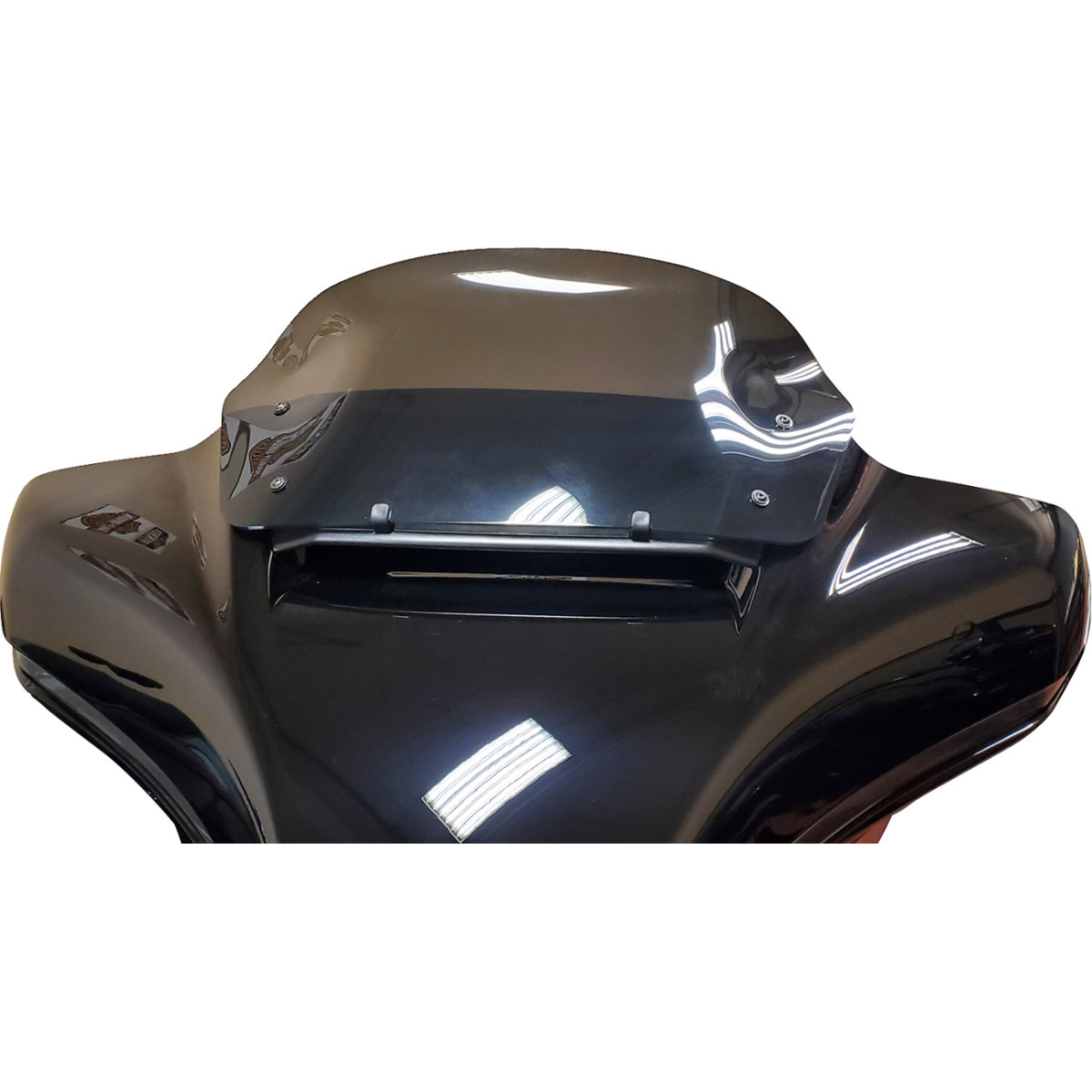 Wind Vest #58-1240 - Windshield - 12-1/2" - Dark Smoke - FLHX, FLHXSE