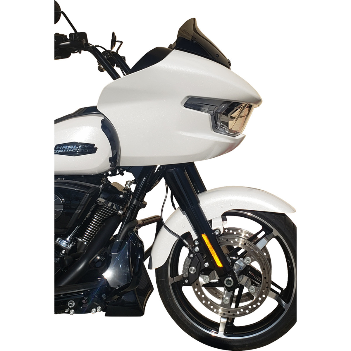 Wind Vest #57-1040 - Windshield - 10-1/2" - Dark Smoke - FLTRX/SE/STSE