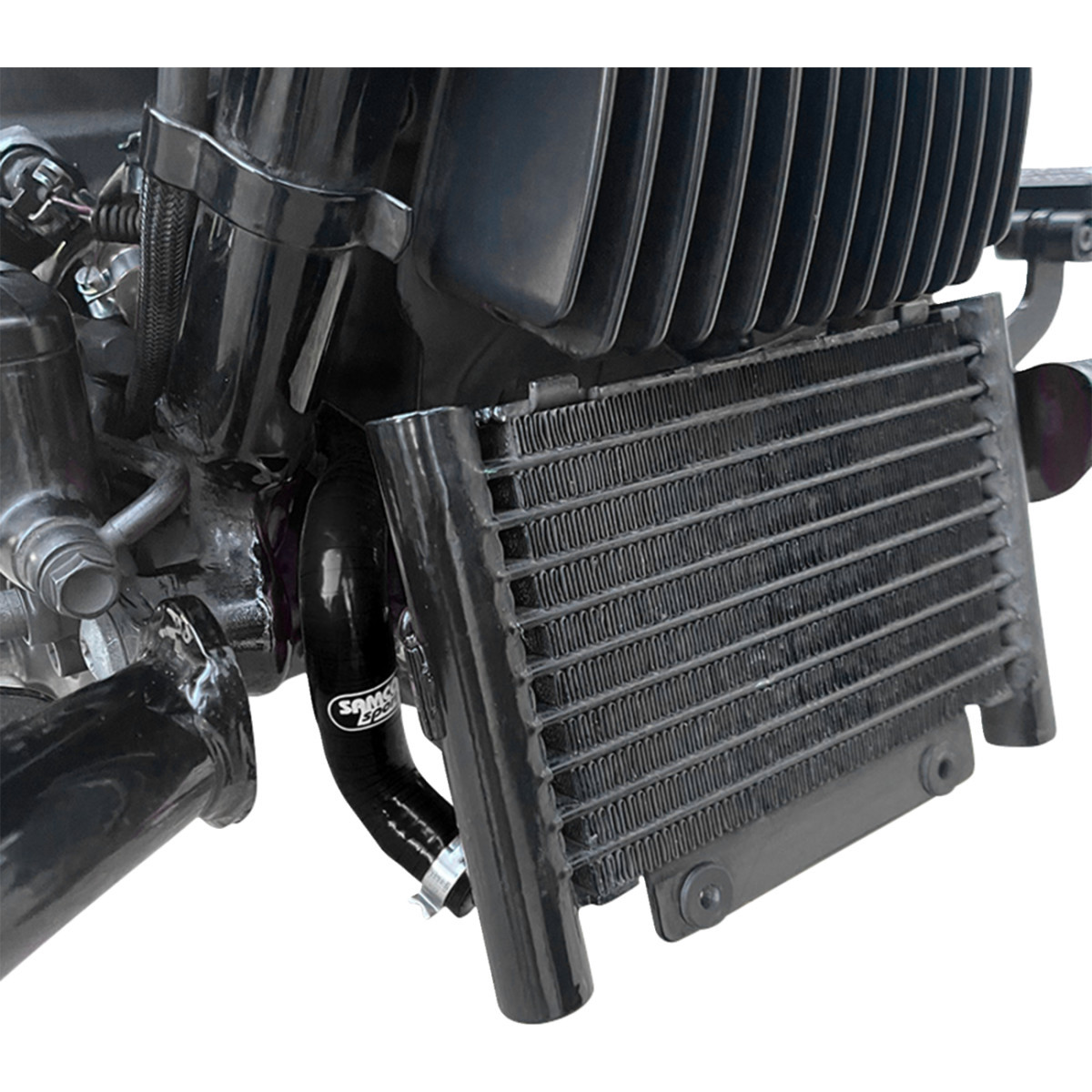 Samco Sport #HAR-5-BK - Radiator Hose Kit - Black - Harley-Davidson