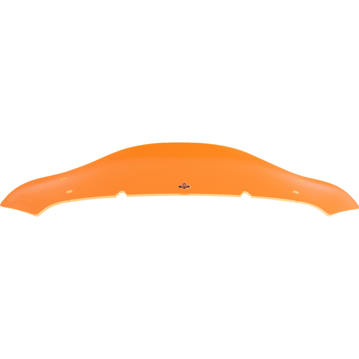 Klock Werks #KWW-01-0737 - Ice Flare® Windshield - 6-1/2" - Orange Ice - FLHX