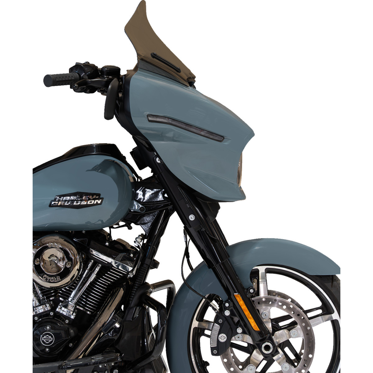 Klock Werks #KWW-01-0762-T - Flare® Windshield - 12" - Tinted - FLHX