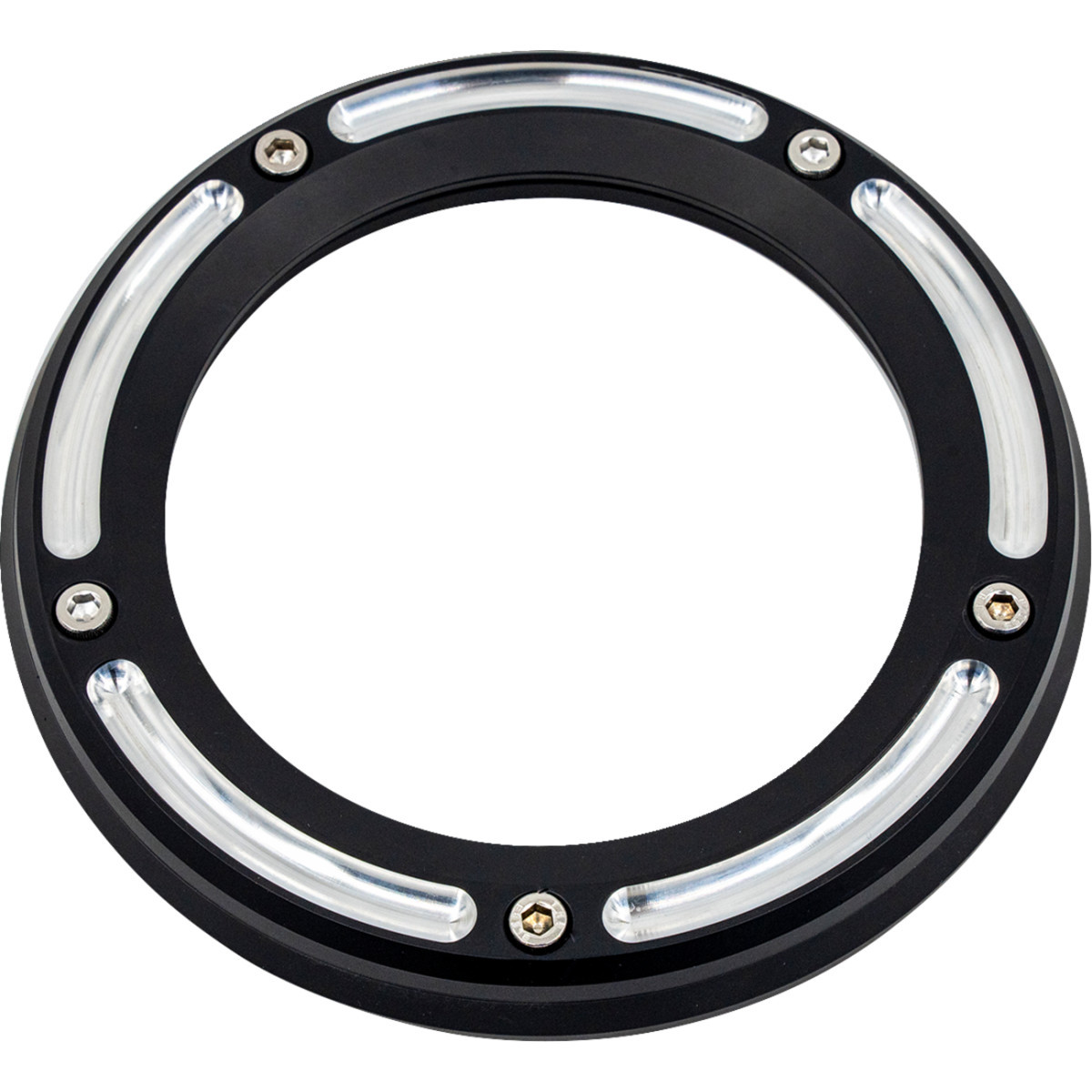Trask #TM-0041RC - Assault Derby Cover with Window - Reverse Cut - Big Twin