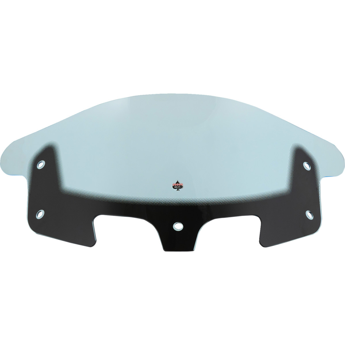 Klock Werks #KWW-04-0635 - Ice Flare® Windshield - 10" - Blue Ice - '14-'26 Indian