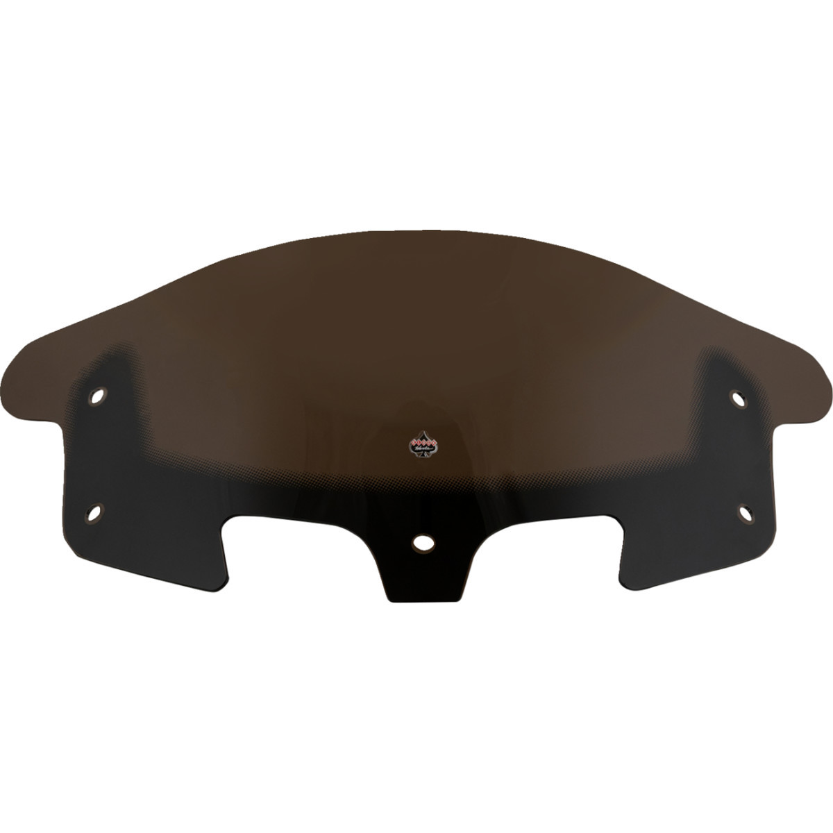 Klock Werks #KWW-04-0642 - Kolor Flare® Windshield - 10" - Bronze - '14-'26 Indian