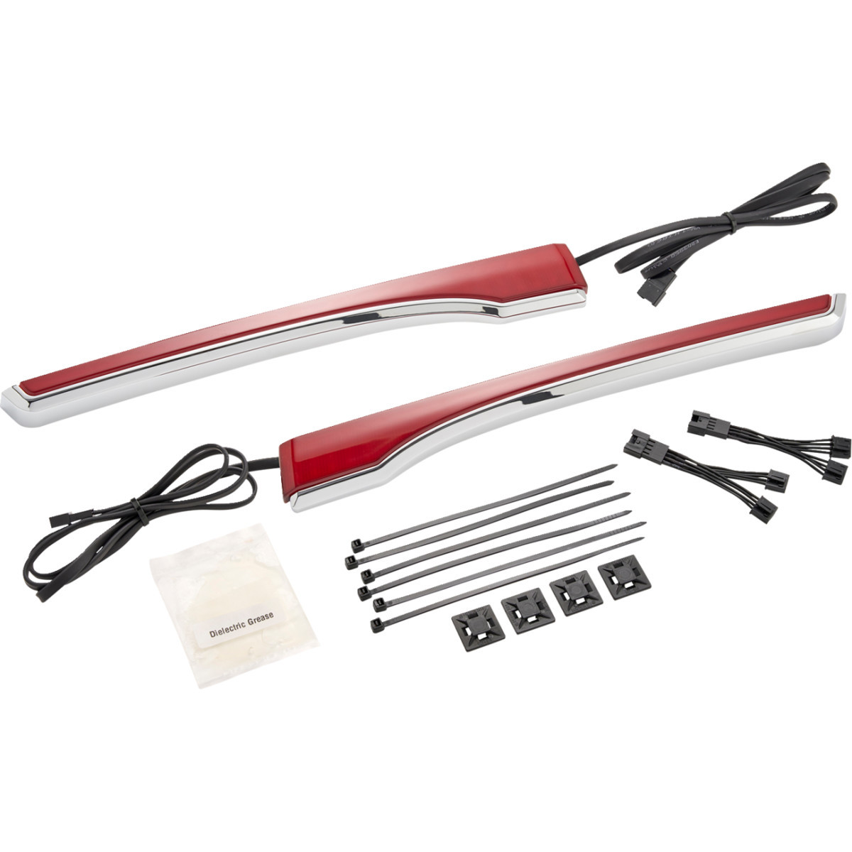 Ciro #46520 - Trunk Light - Red Lens - Chrome - Indian