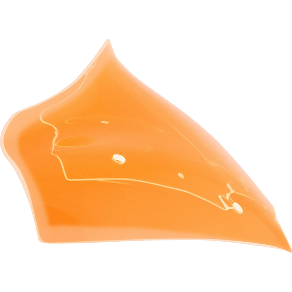 Klock Werks #KWW-01-0751 - Ice Flare® Windshield - 8" - Orange Ice - '23-'25 FLTRX