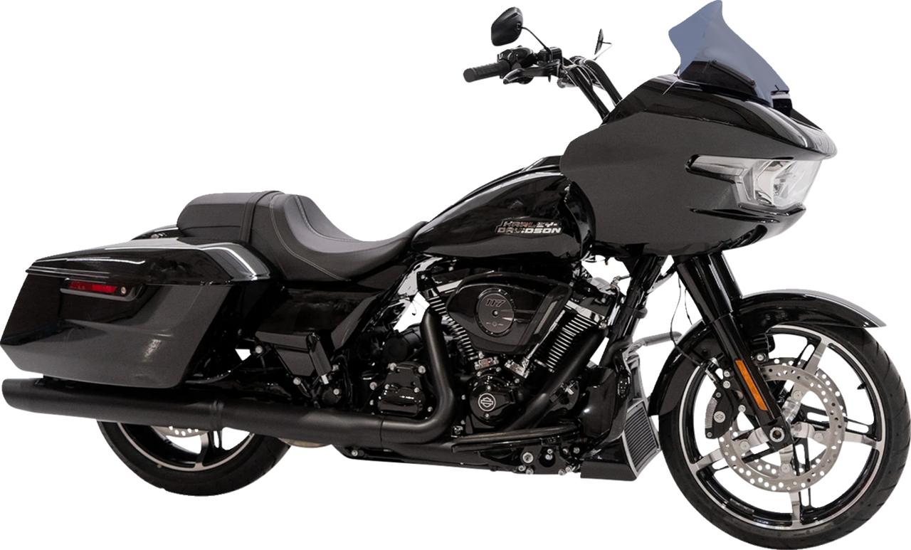 Klock Werks #KWW-01-0735-DS - Sport Flare Windshield - 11" - Dark Smoke - FLTRX