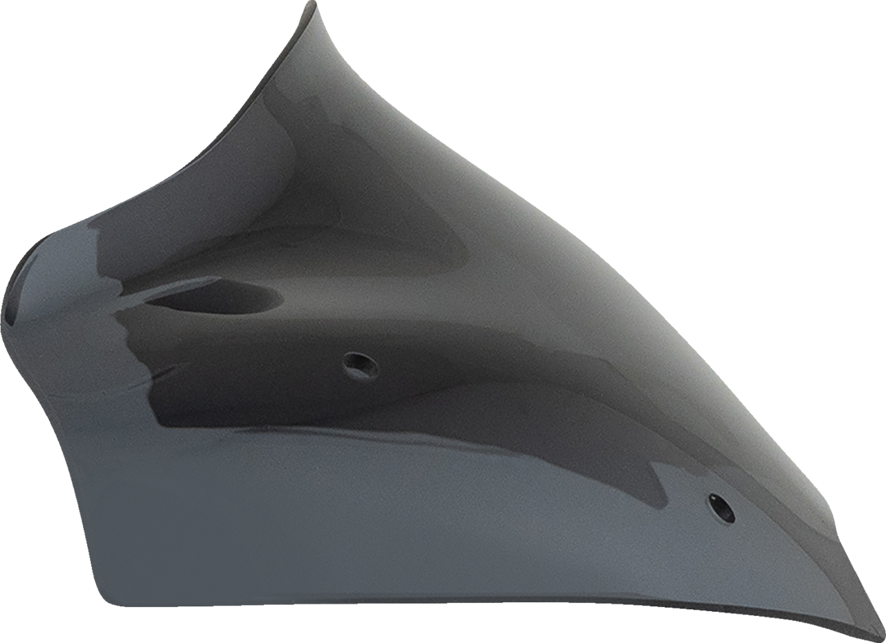 Klock Werks #KWW-01-0708-DS - Sport Flare Windshield - 8" - Dark Smoke - FLTRX