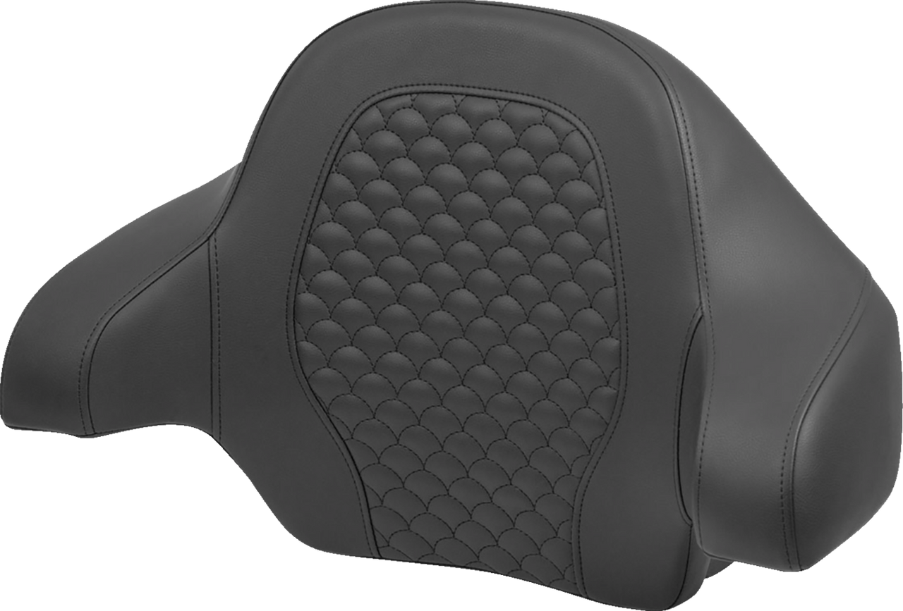 Saddlemen Tour-Pak Backrest Pad - Dragon Scale - FLH/FLT '14-'24