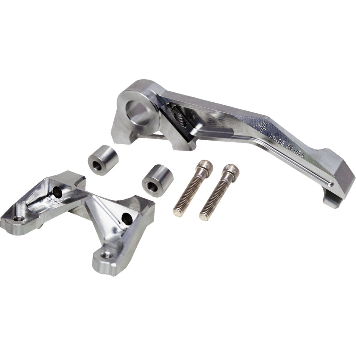 Alloy ART #MCRB2-1 - Multi Brake Caliper Mount - 84mm Bolt Center - Raw - Super Sport