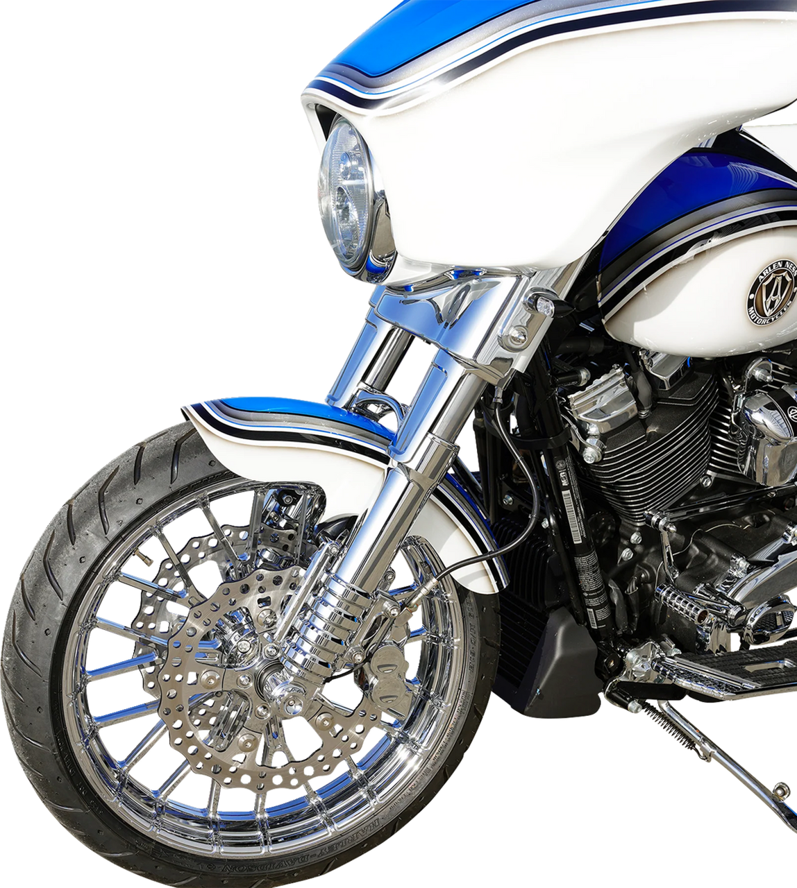 Arlen Ness #210-043 Pro Short Front Fender - 19"