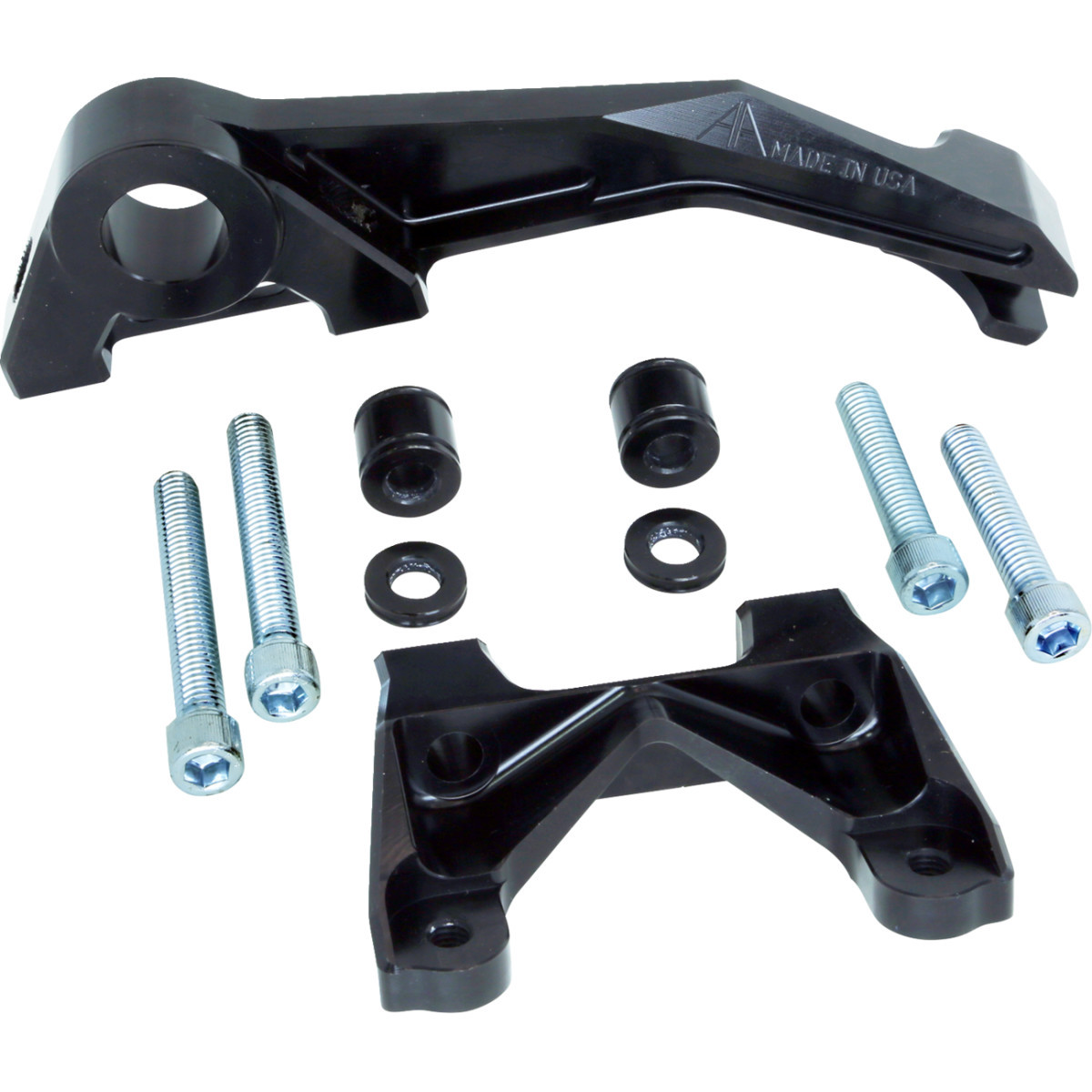 Alloy ART #MCRB2-2 - Multi Brake Caliper Mount - 108mm Bolt Center - Black - Super Sport