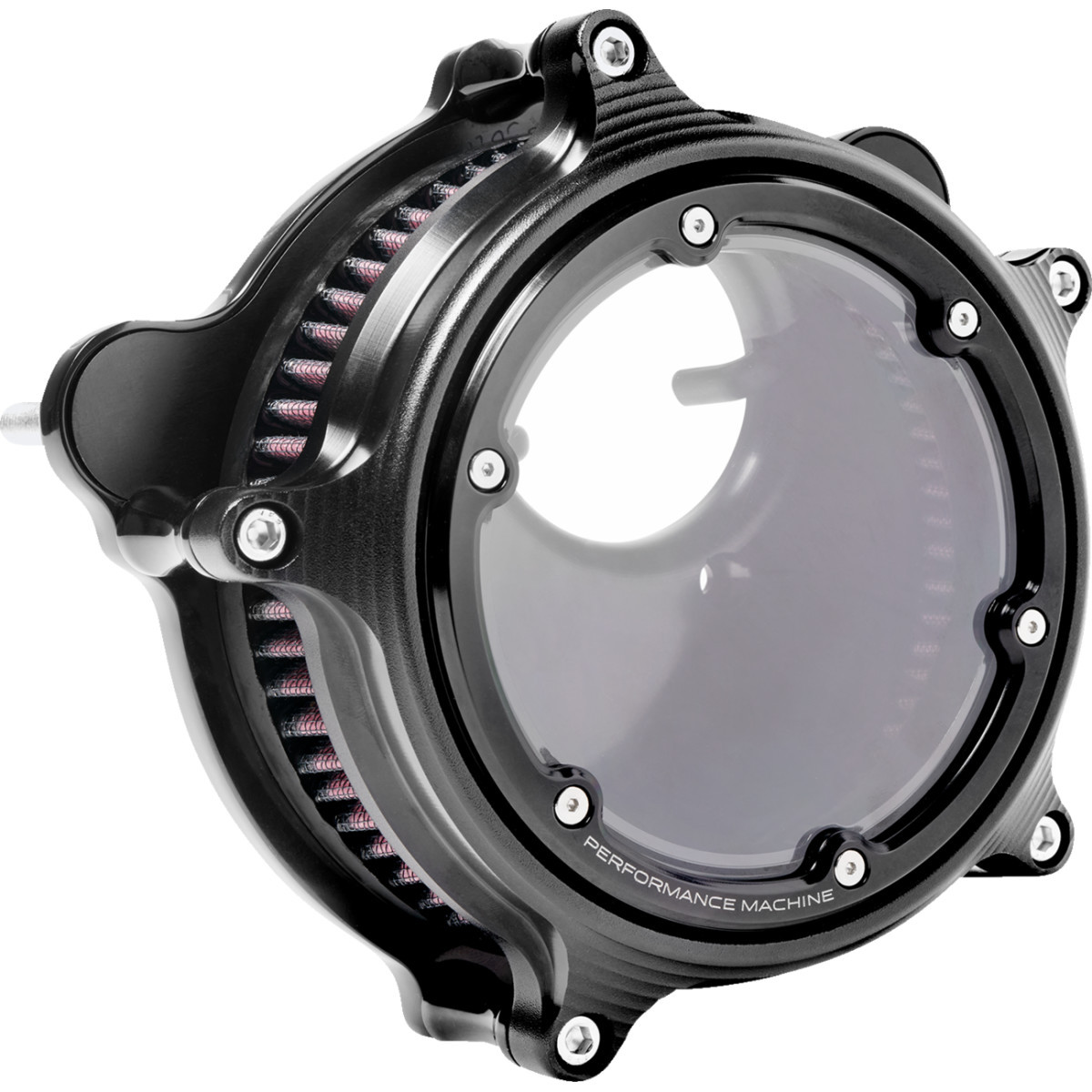 Performance Machine (PM) #0206-2166-SMB - Vision Air Cleaner Kit - Black Ops™