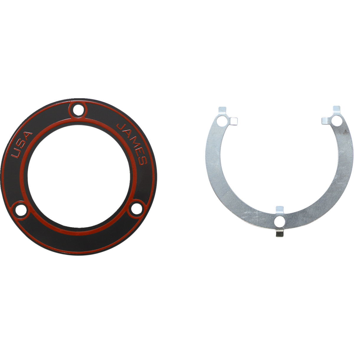 James Gasket #JGI-60629-65 - Inner Primary Gasket Kit - Rubber Covered Metal with Lock Ring - '65-'69 Big Twin