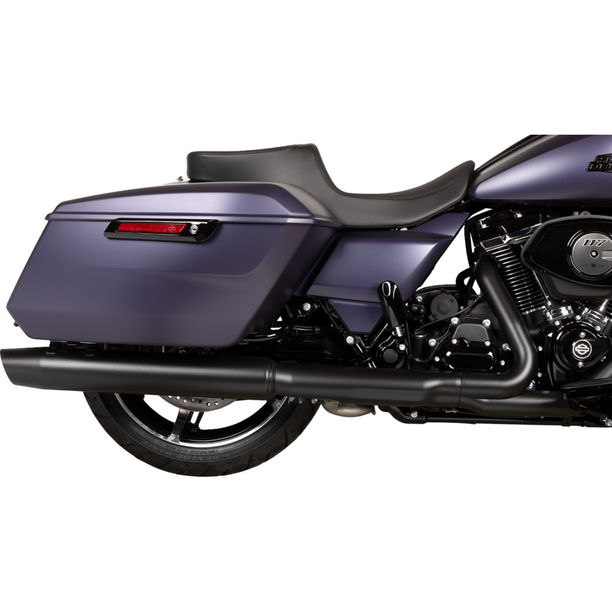 Drag Specialties Seats - Predator 2-Up Seat - Vinyl - Smooth - w/o Backrest - FLTR/FLHX '23-'24