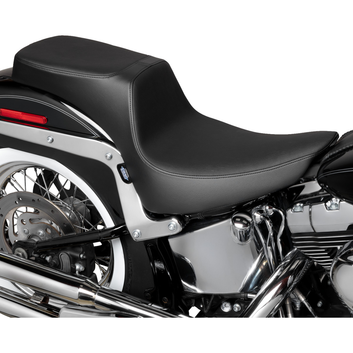 Drag Specialties Seats - Performance Predator 2-Up Seat - Vinyl - Smooth - FL '00-'17
