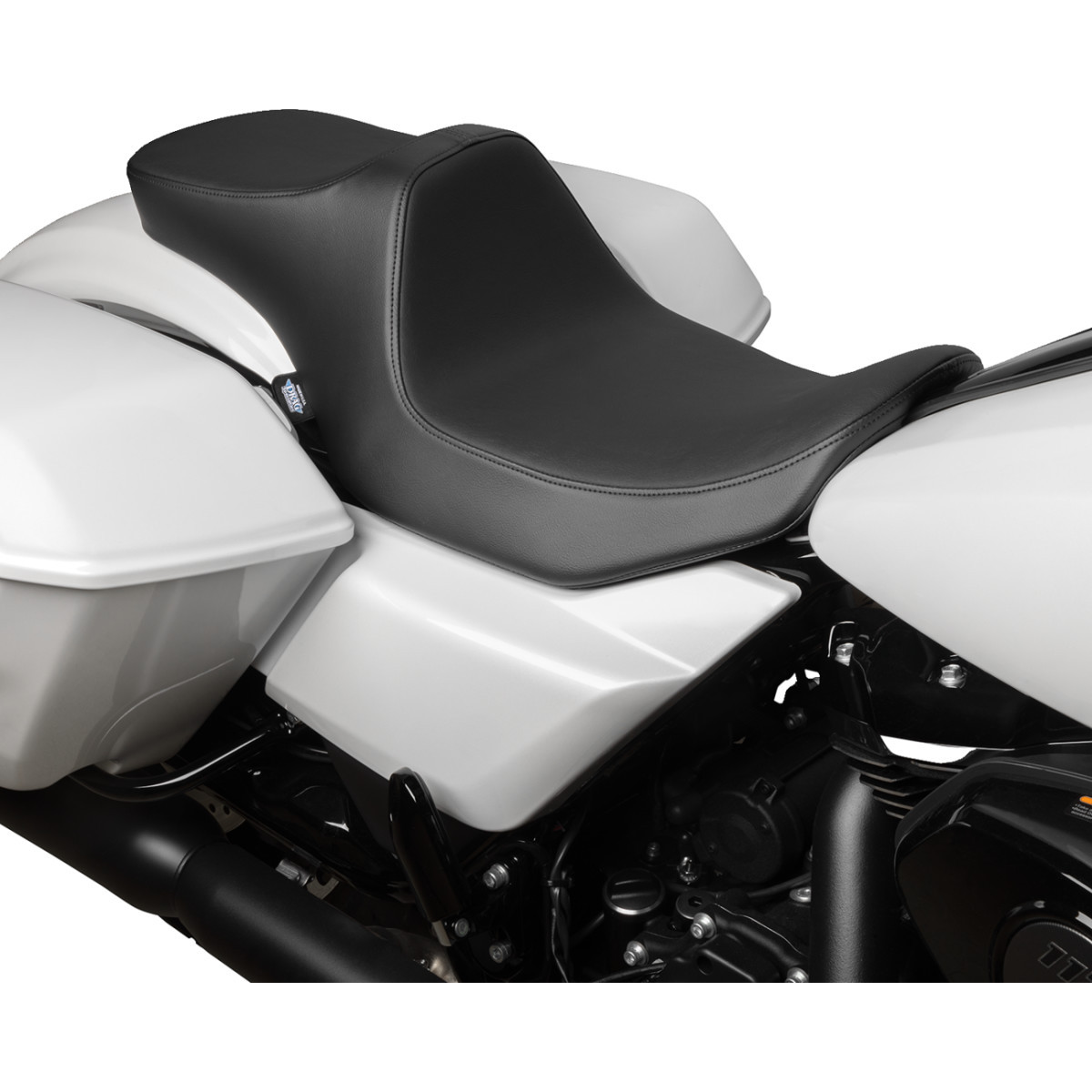 Drag Specialties Seats - Predator III 2-Up Seat - Vinyl - Smooth - FLT/FLH '23-'24