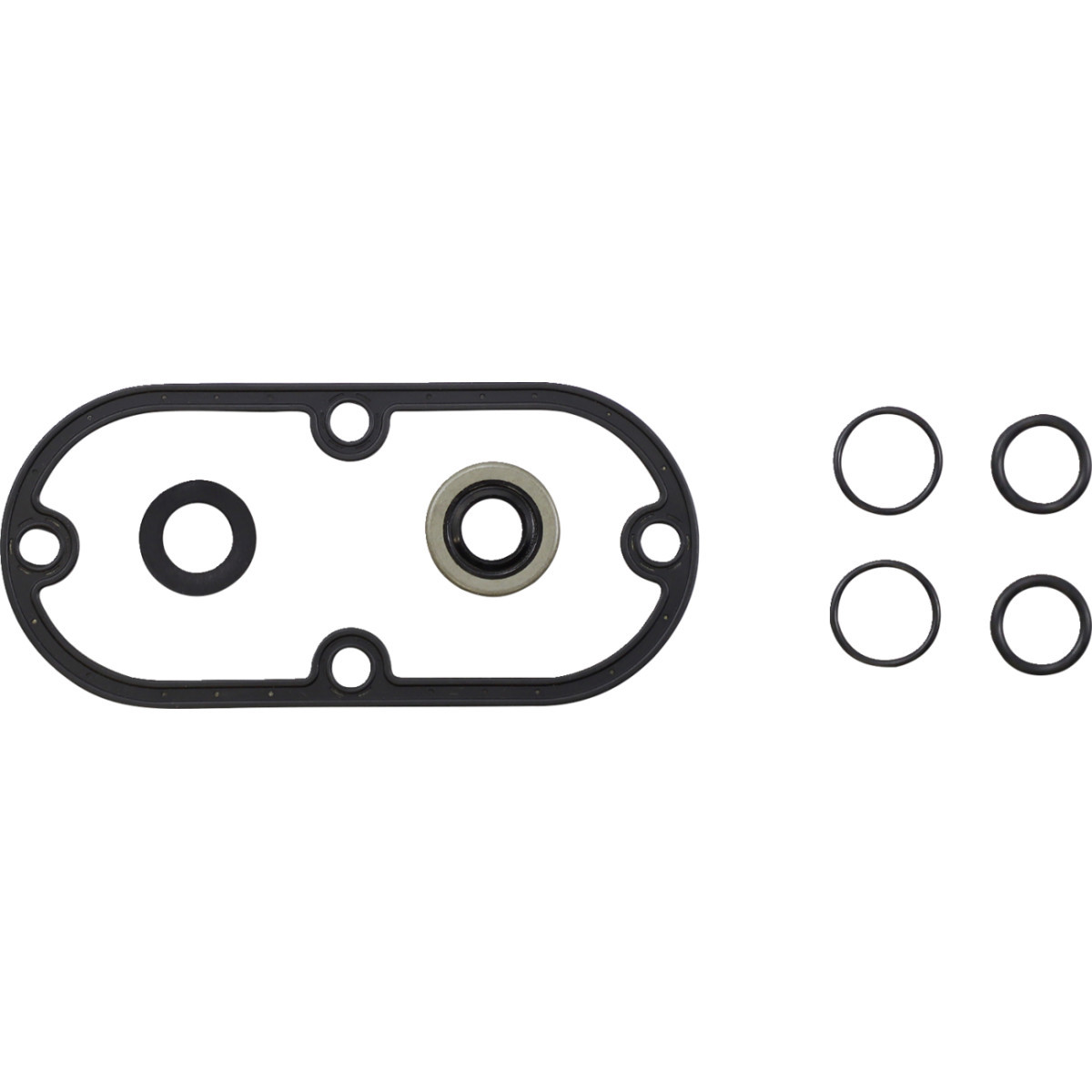 James Gasket #60567-90-DLK - Inspection Cover Kit with Shifter Sleeve - '85-'86 FX