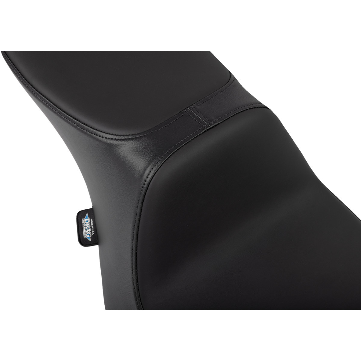 Drag Specialties Seats - Predator 2-Up Seat - Solar Leather - Smooth - w/o Backrest - FLT/FLH '23-'24
